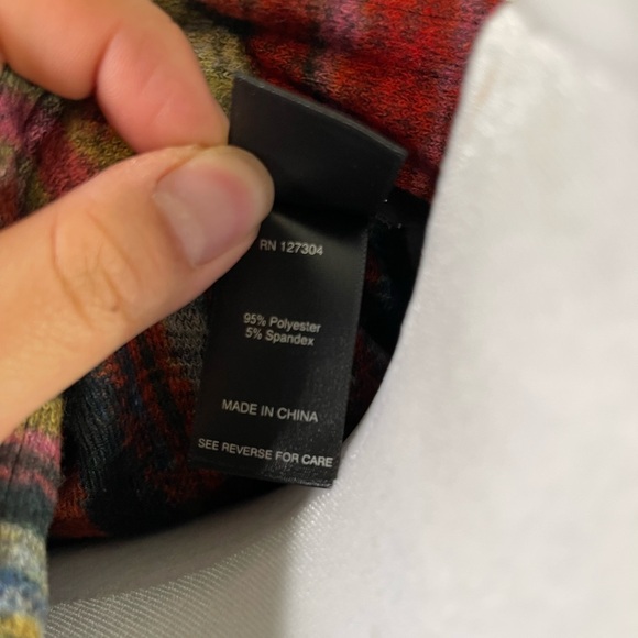 Ali Miles Black/Jewel Tones FUNKY ABSTRACT ART Knit Wire Collar Jacket S - Picture 8 of 11